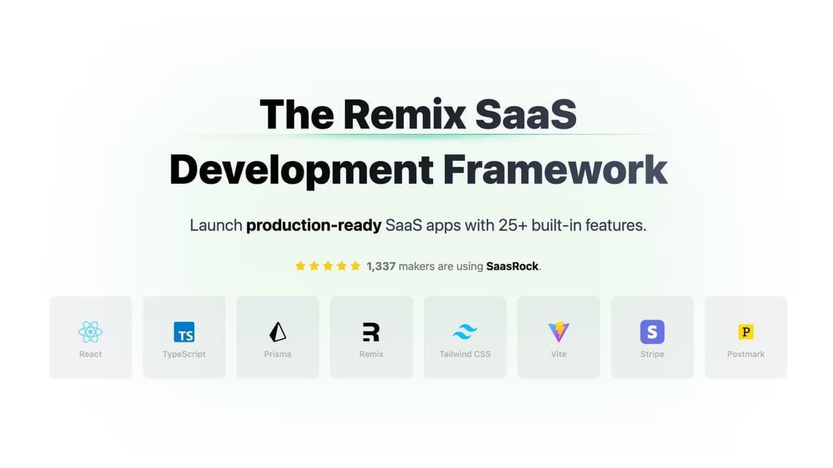 SaasRock preview
