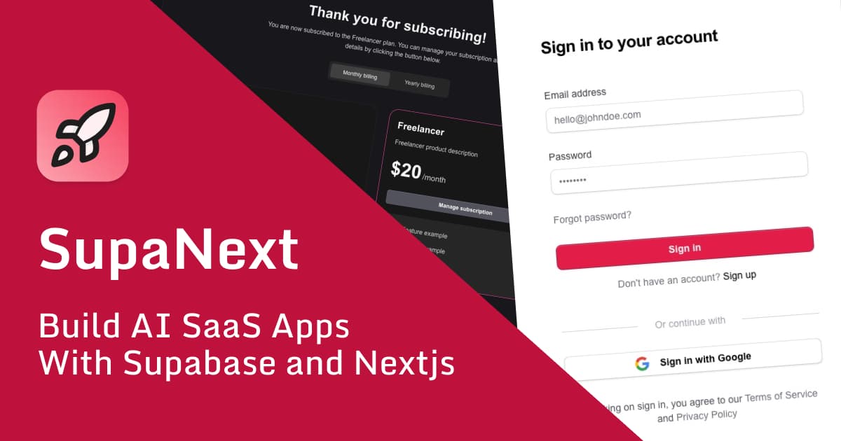 Supanext preview